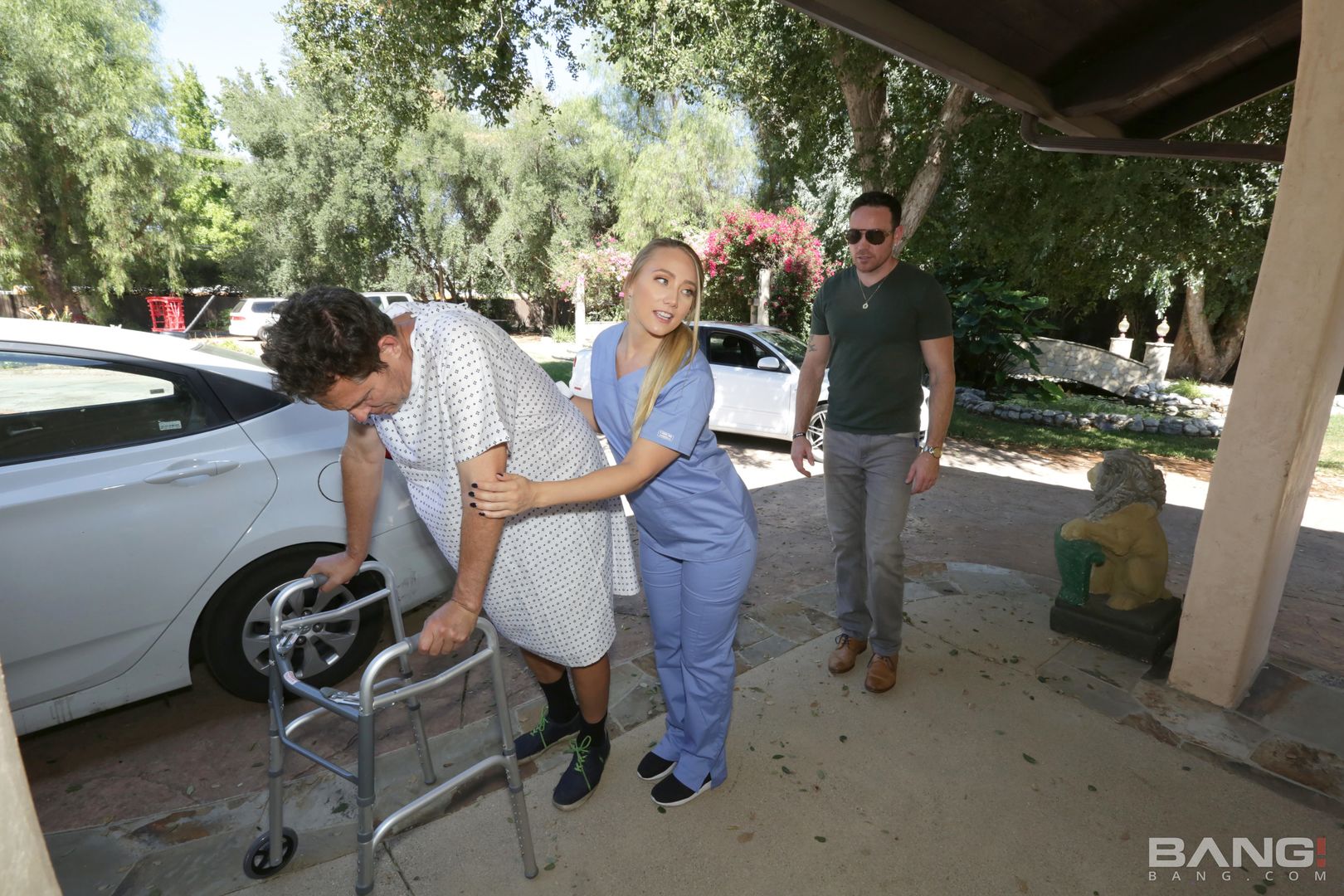A.j. Applegate Is A Home Nurse That Gets Totally Into Fucking Her Patient!