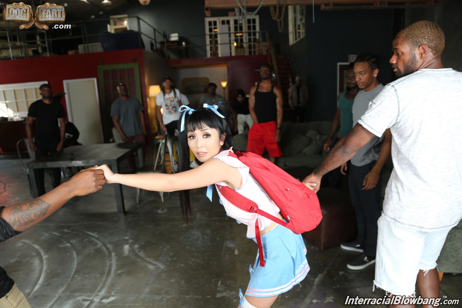 Marica Hase - InterracialBlowbang