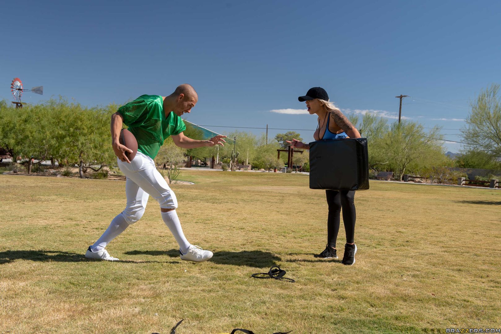 Tempting The Tackling Dummy
