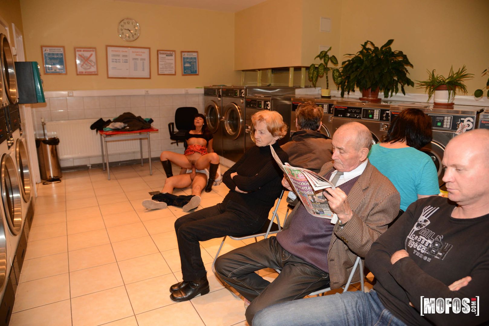 Fucking for a Bunch of Strangers