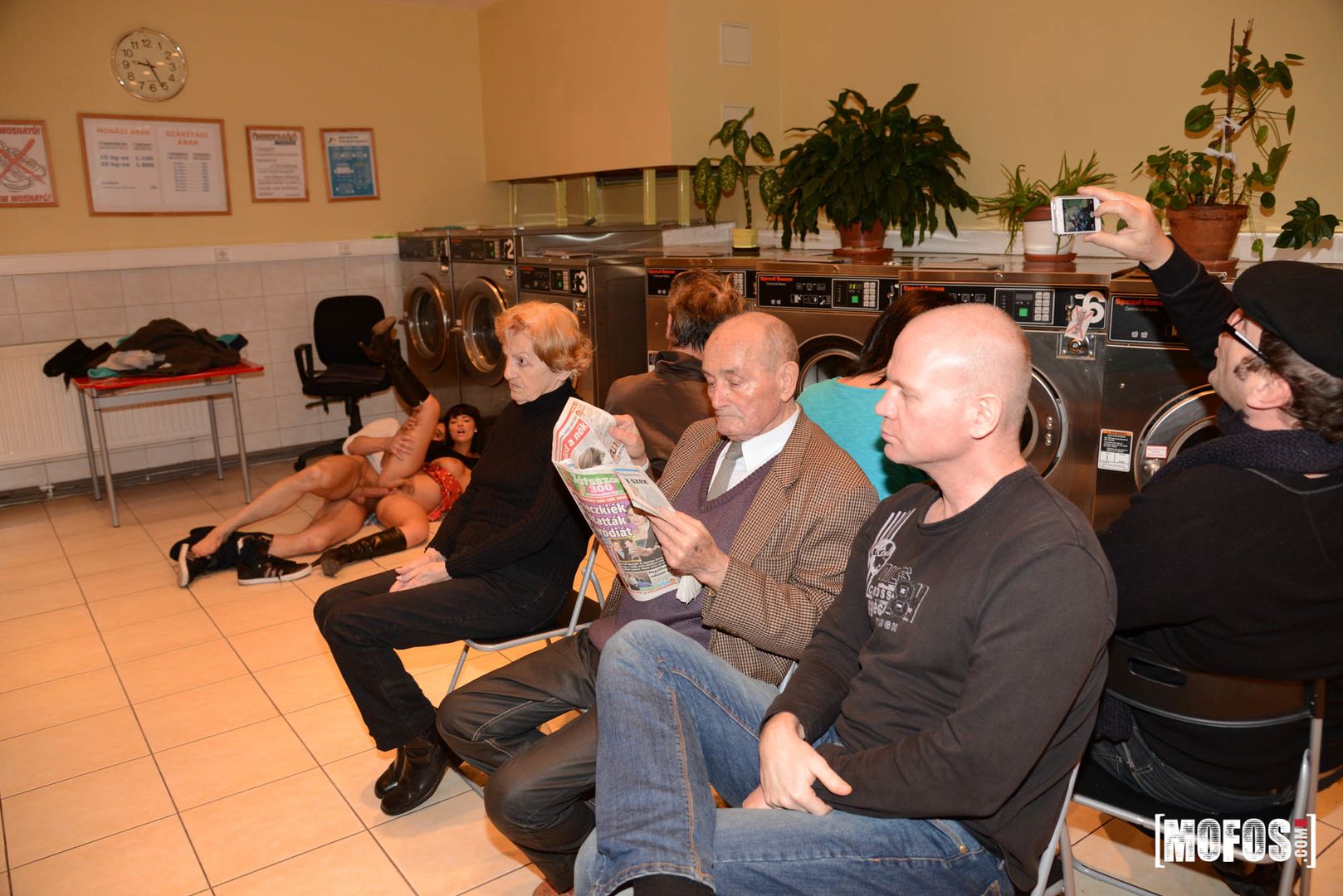 Fucking for a Bunch of Strangers