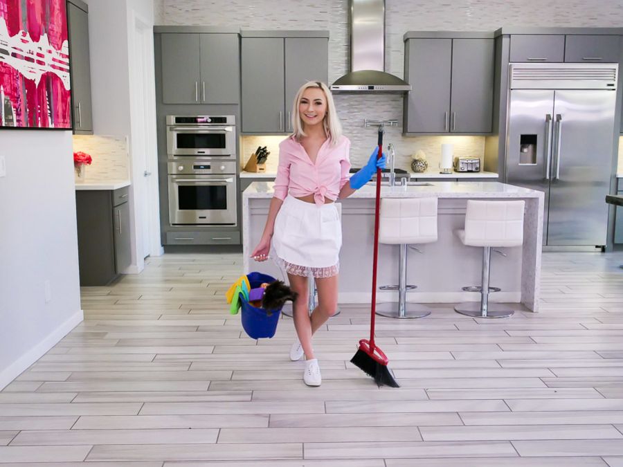 Cleaning Lady Cum Bucket