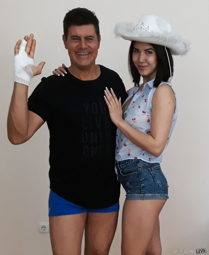 Asian with an Apple Bottom Nurses a Older Guy Back to Health