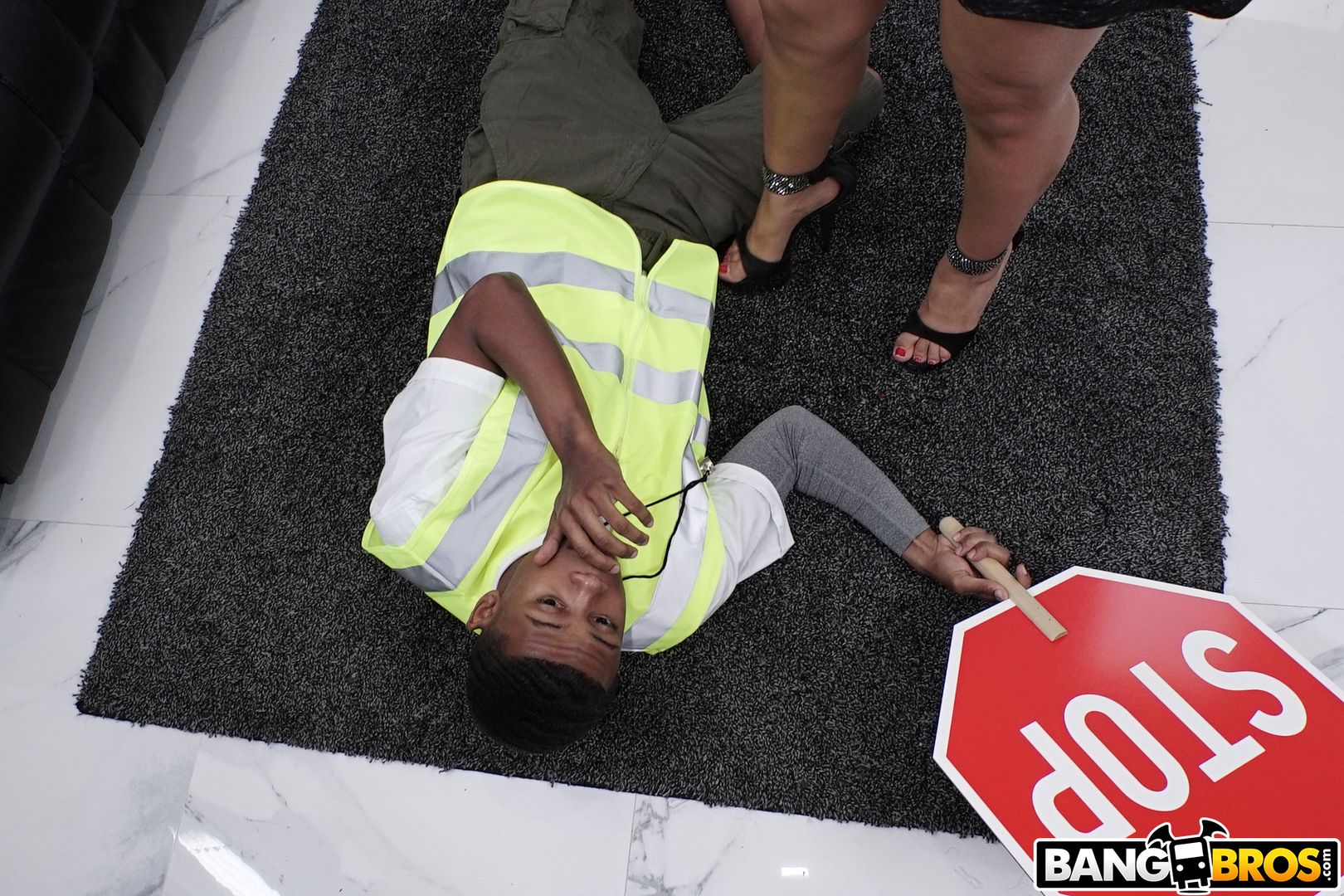 Crossing Guard Fucks a Big Butt