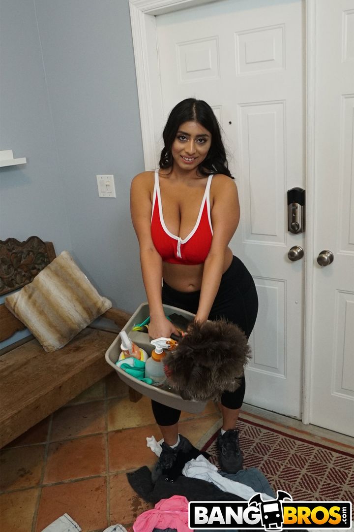 Maid With Huge Tits Gets Fucked