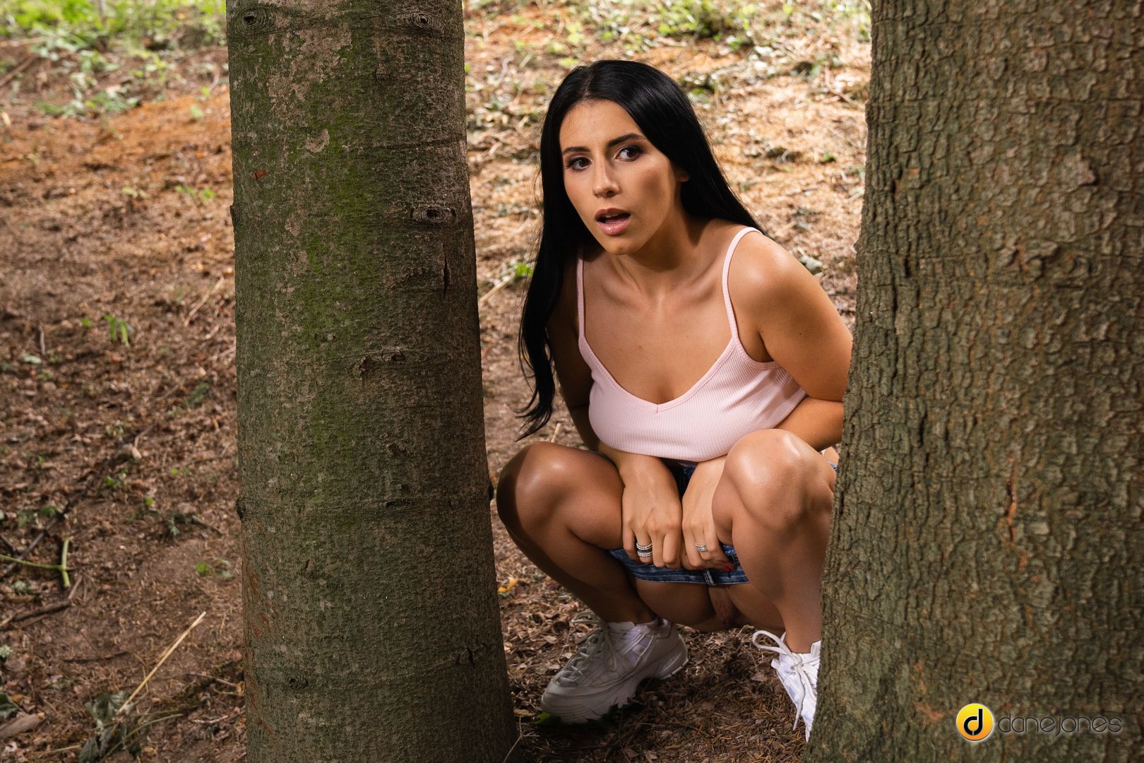 Lost girls double team hot woodsman