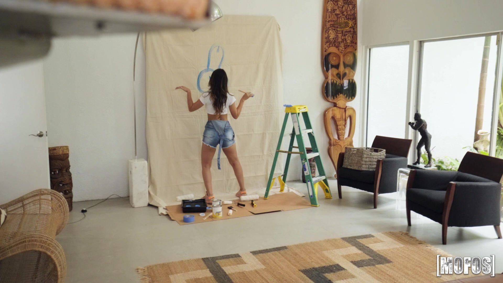 Pussy In The Paint