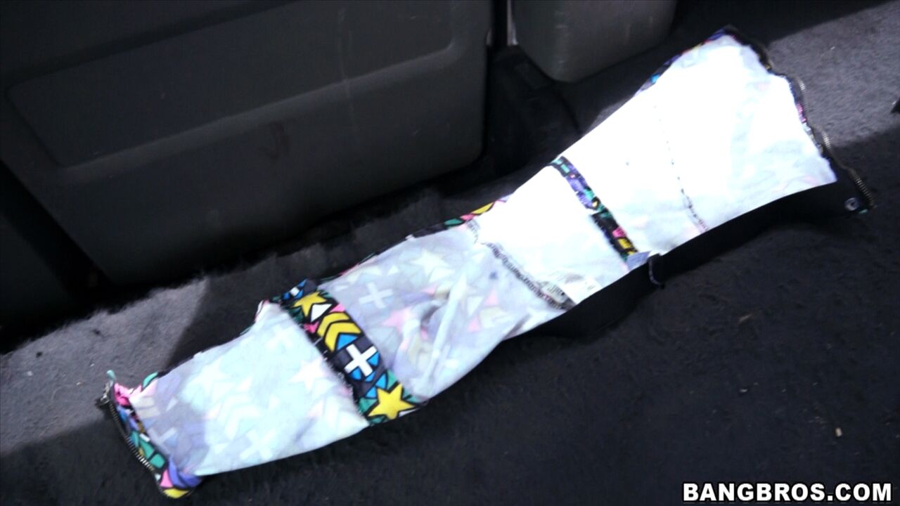 Big natural tits get fucked on BangBus