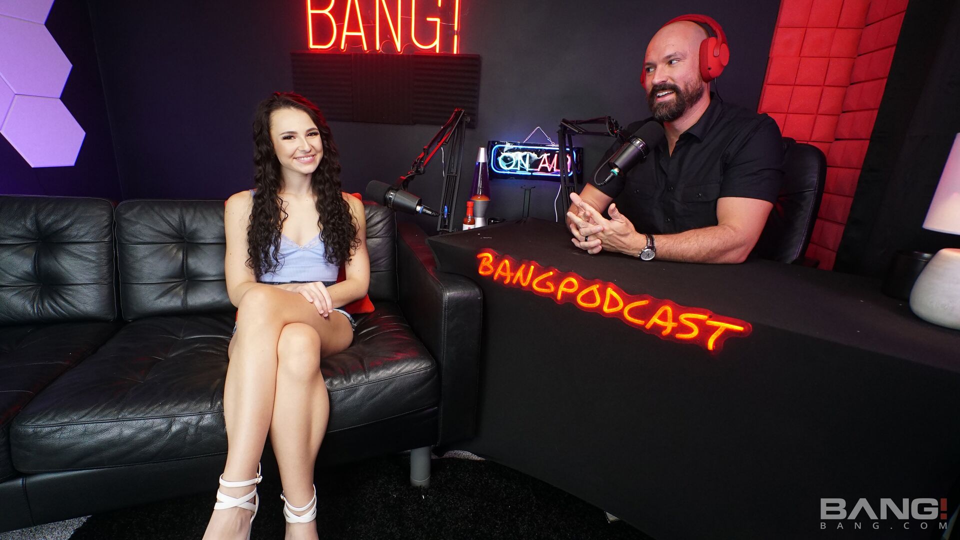 Liz Jordan Gets Gagged On The B! Podcast