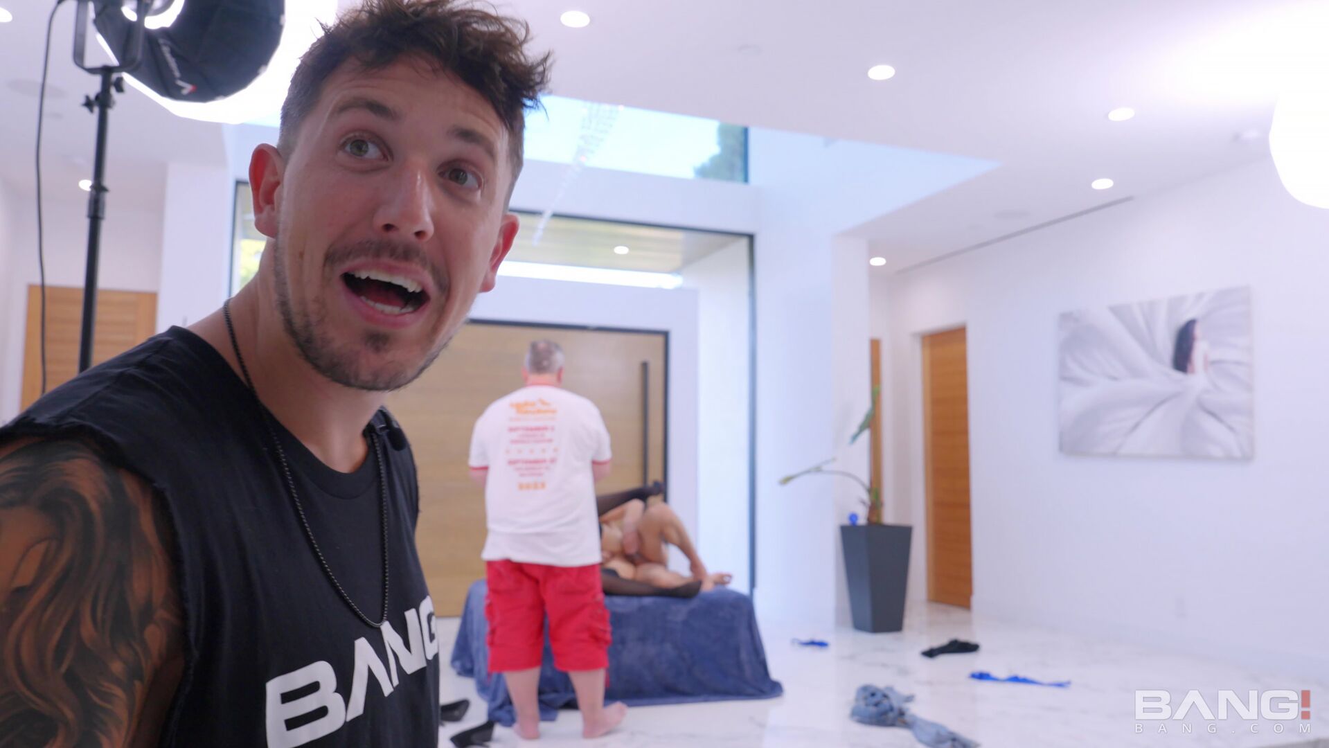 BTS w/ Kenzie Taylor & Kenzie Anne As Podcaster Ryan Pownall Watches