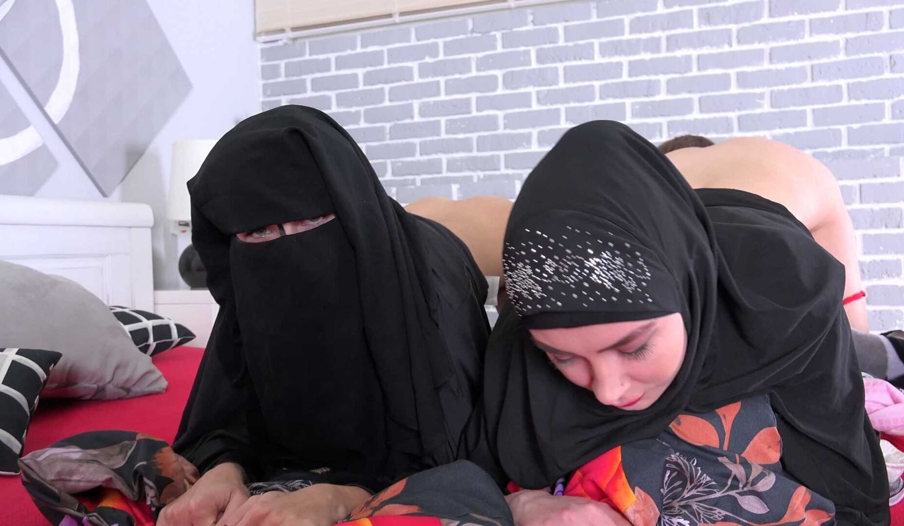 Two muslim bitches
