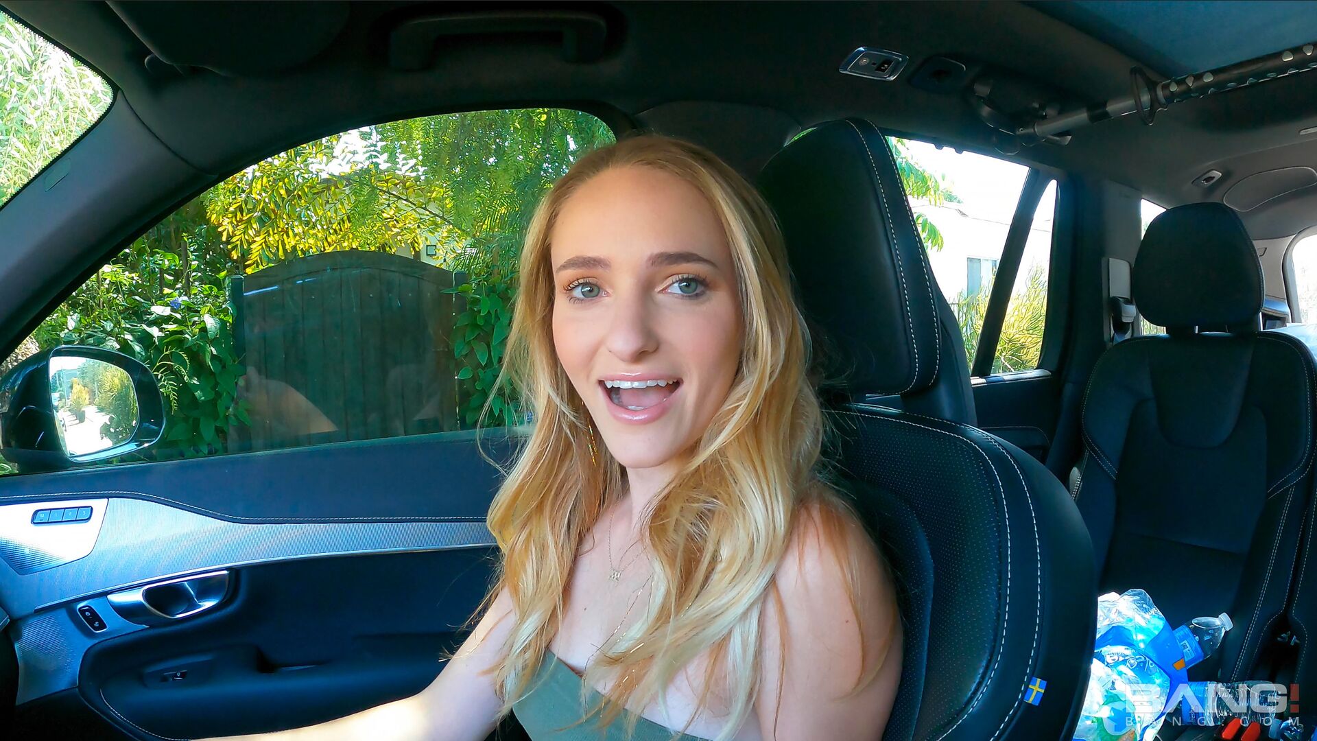 Teen Athena Fleurs Sucks In Public And Gets Her Perfect Tits Covered In Cum