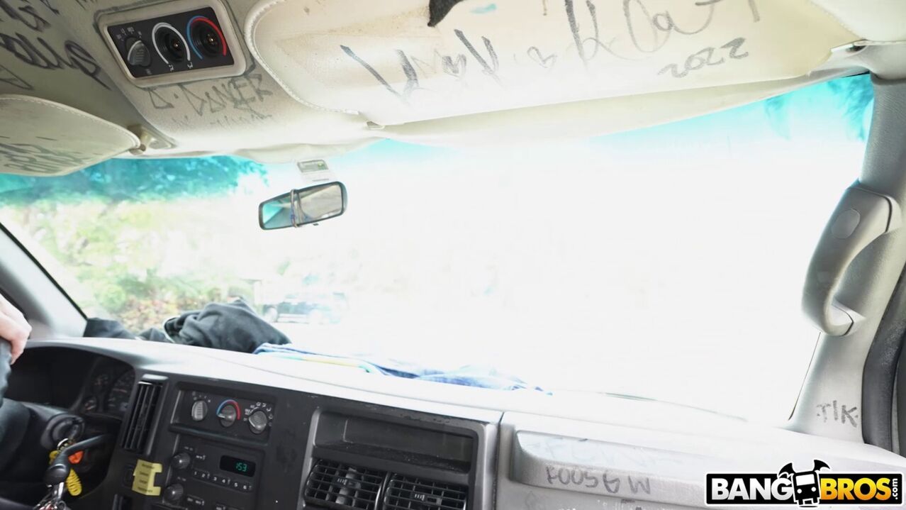 Chloe’s Big Boobs in The Bus