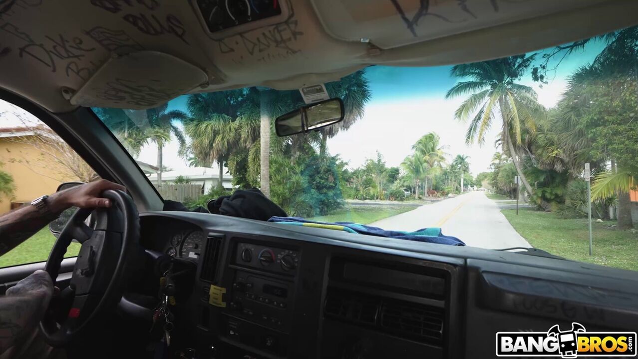 Chloe’s Big Boobs in The Bus