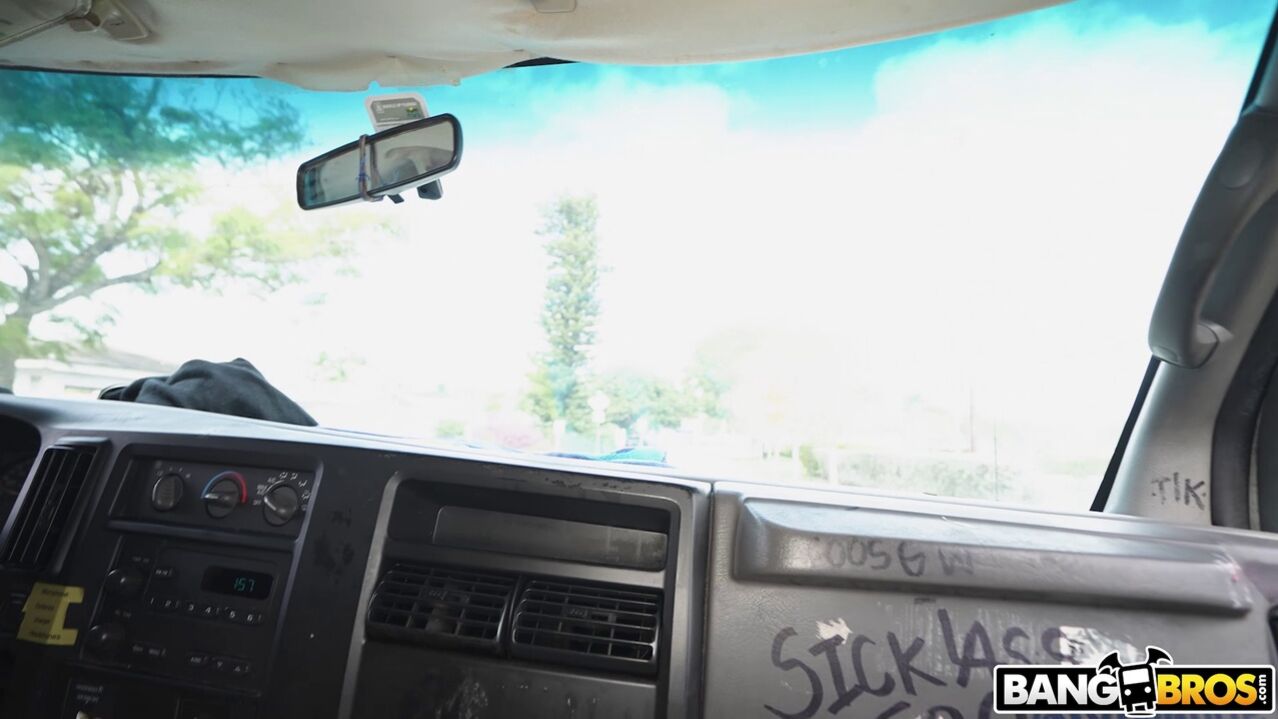Chloe’s Big Boobs in The Bus