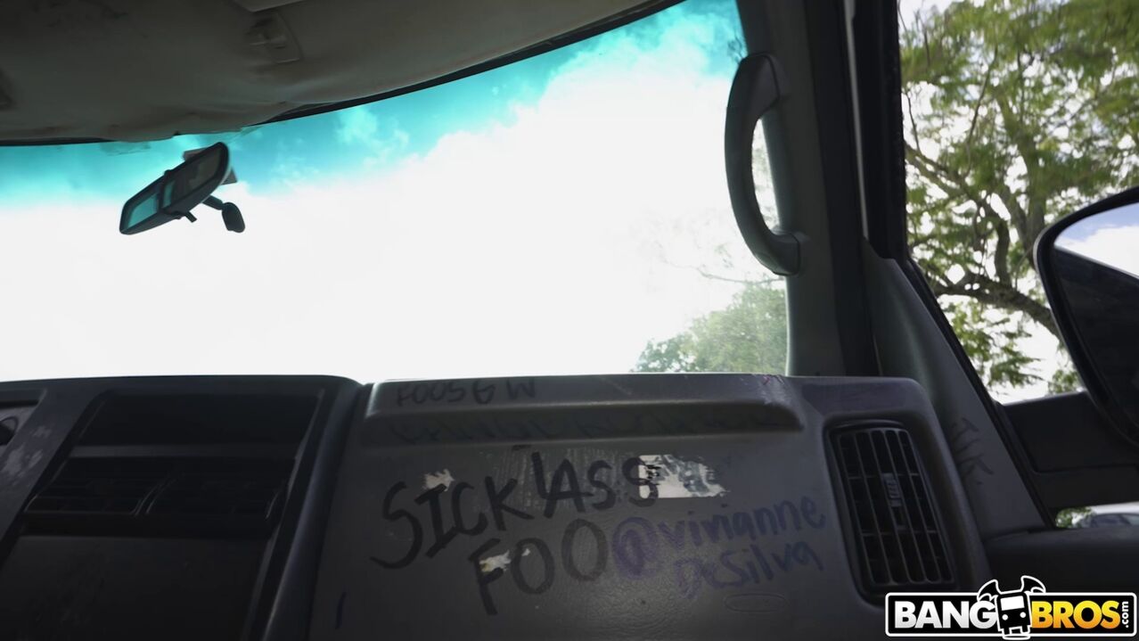 Chloe’s Big Boobs in The Bus
