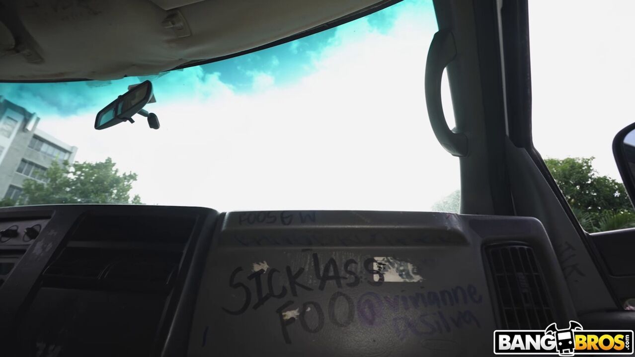 Chloe’s Big Boobs in The Bus