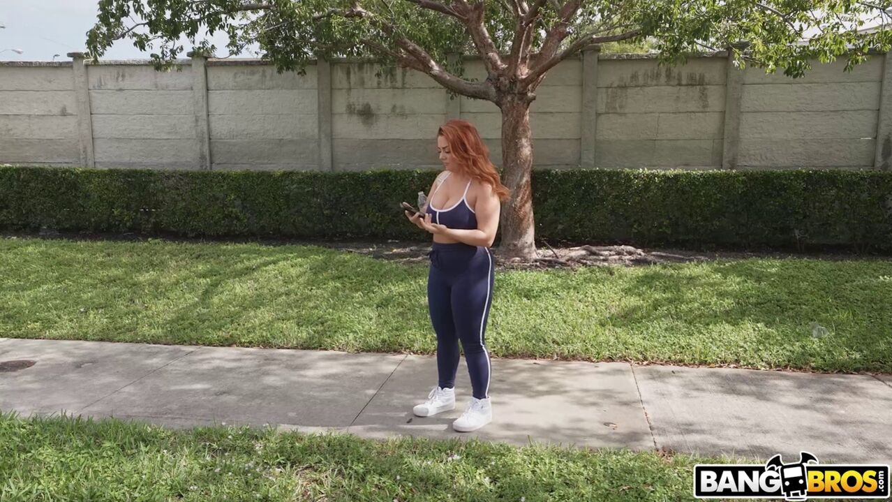 Chloe’s Big Boobs in The Bus