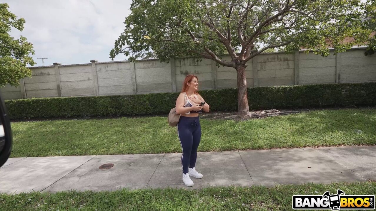Chloe’s Big Boobs in The Bus