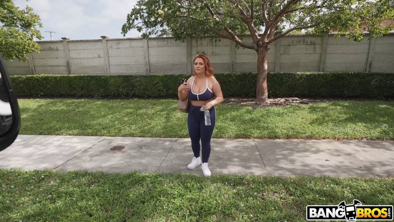 Chloe’s Big Boobs in The Bus