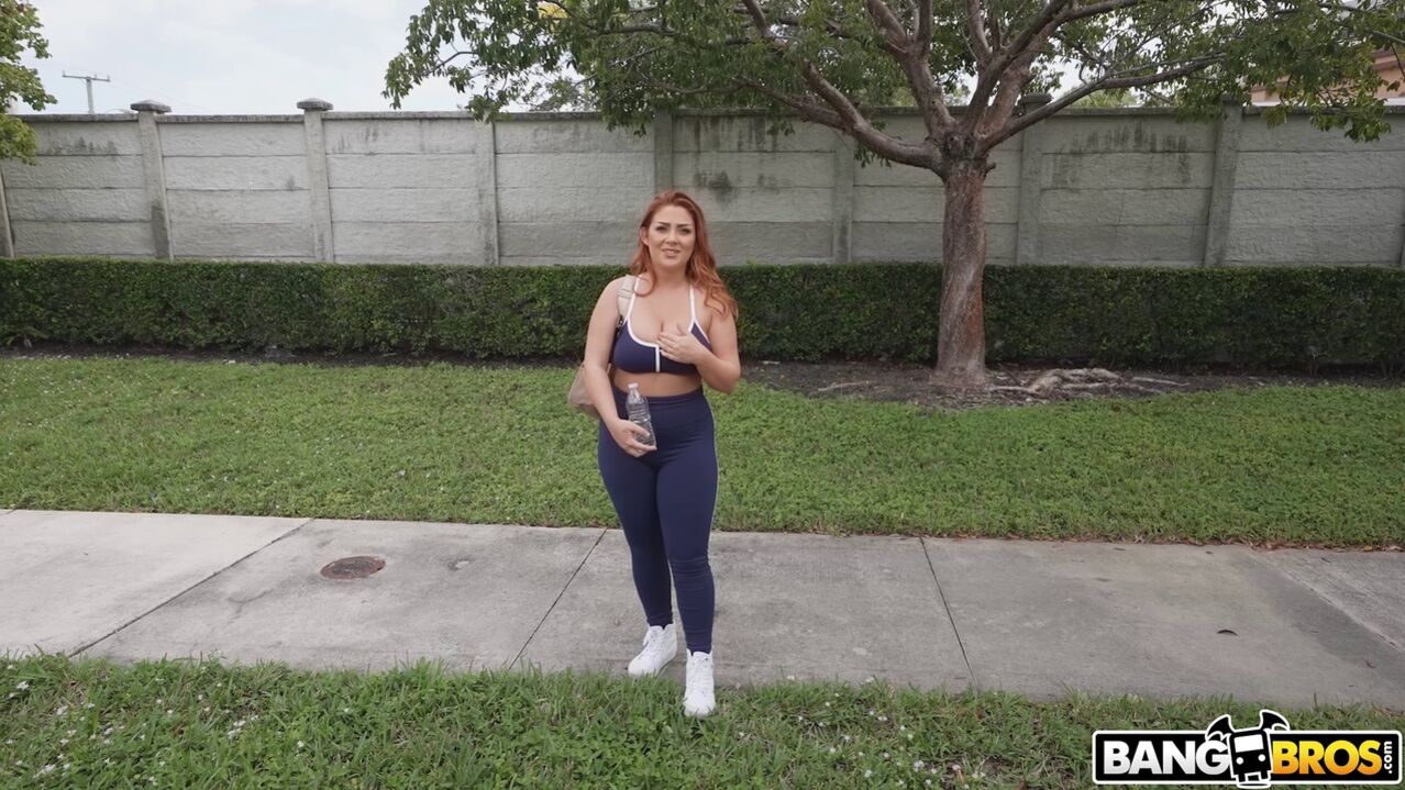 Chloe’s Big Boobs in The Bus