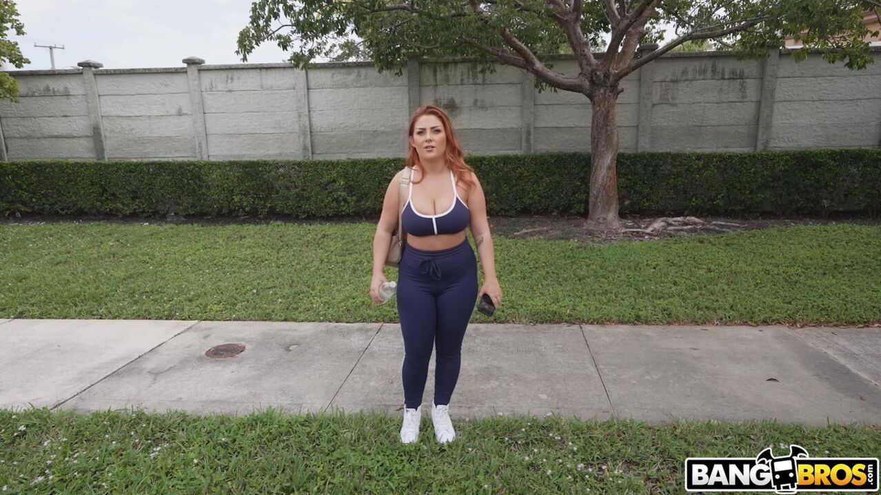 Chloe’s Big Boobs in The Bus