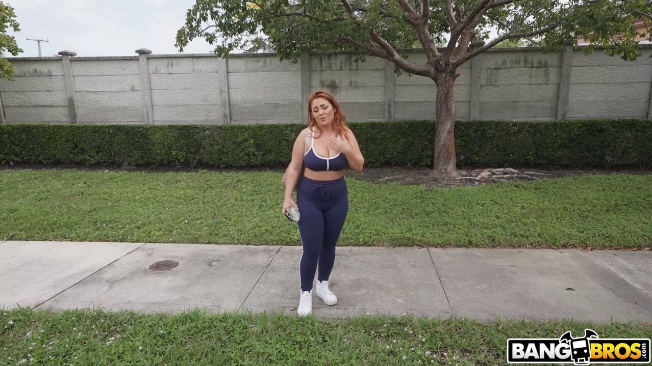 Chloe’s Big Boobs in The Bus