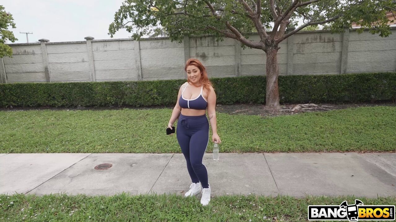 Chloe’s Big Boobs in The Bus