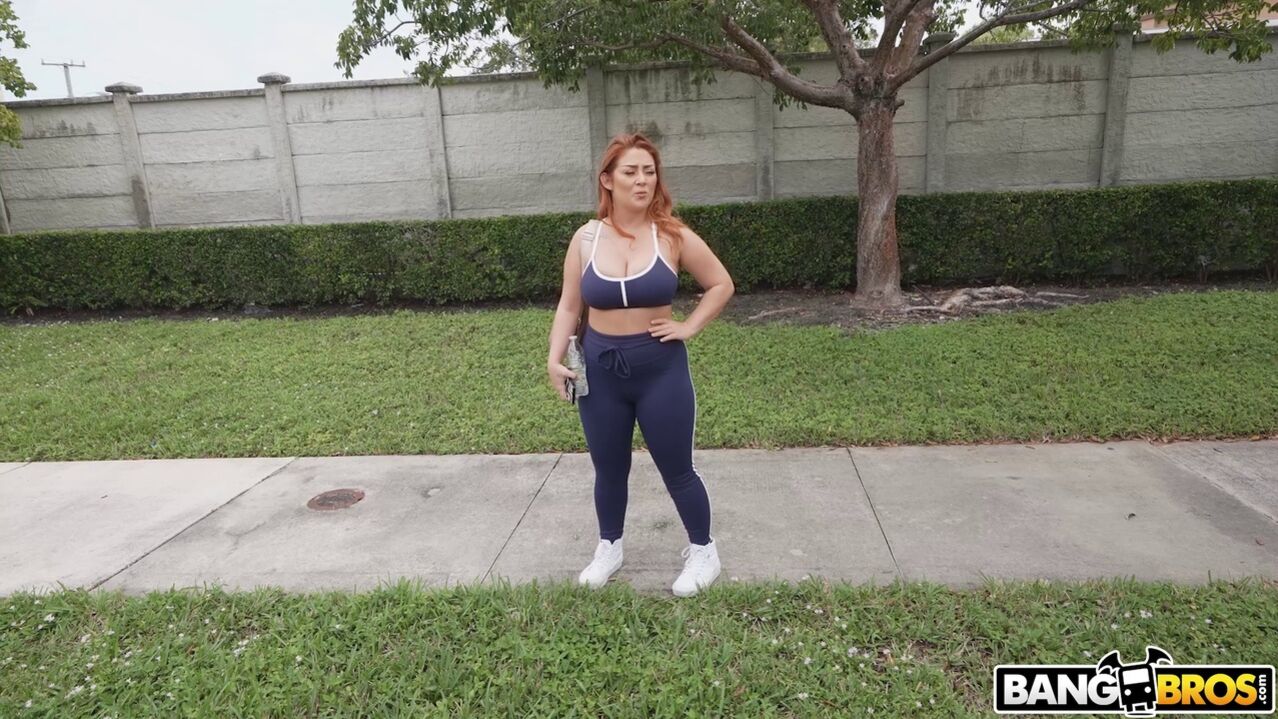 Chloe’s Big Boobs in The Bus