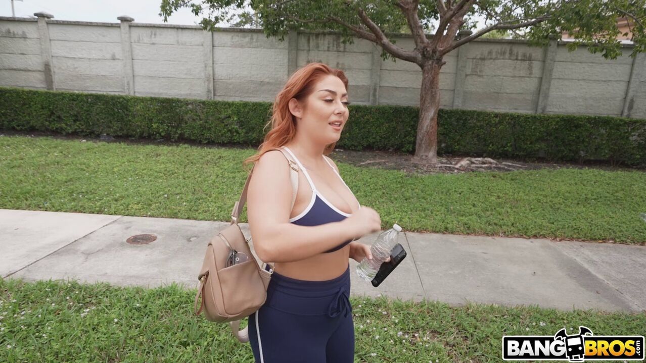 Chloe’s Big Boobs in The Bus