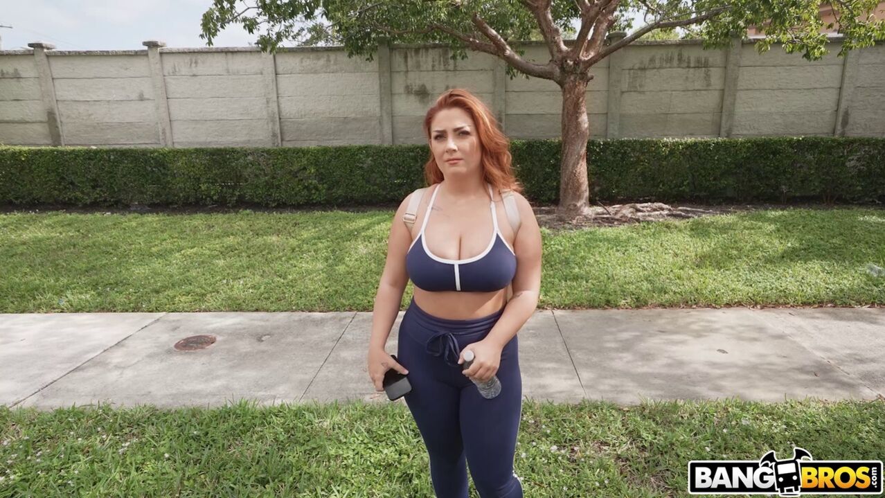Chloe’s Big Boobs in The Bus