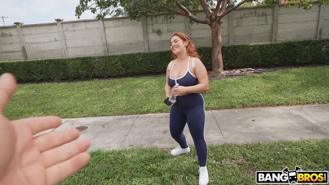 Chloe’s Big Boobs in The Bus