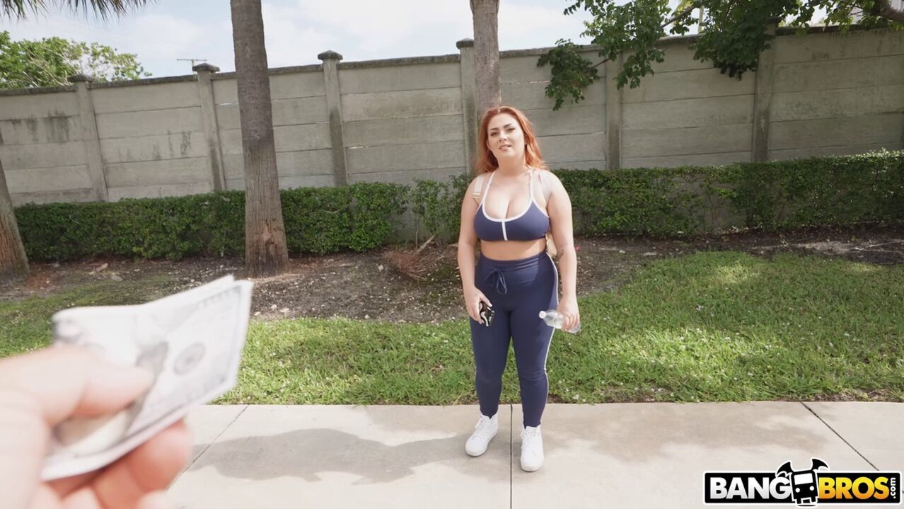Chloe’s Big Boobs in The Bus