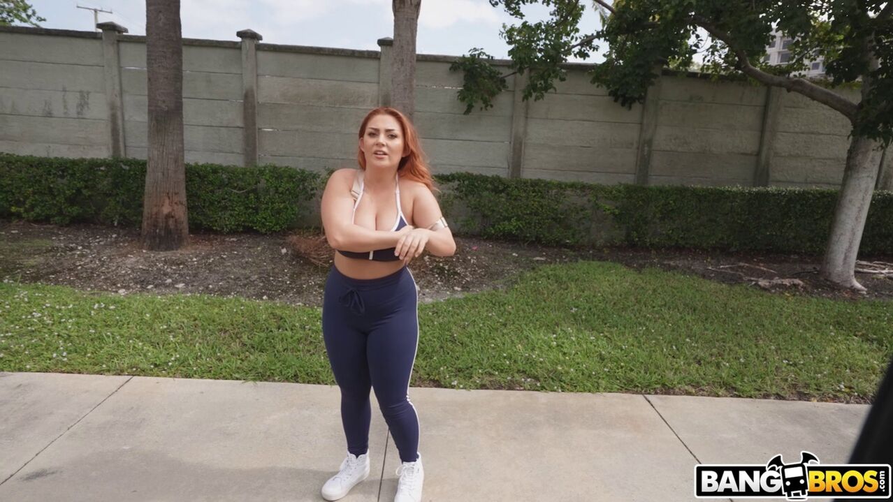 Chloe’s Big Boobs in The Bus