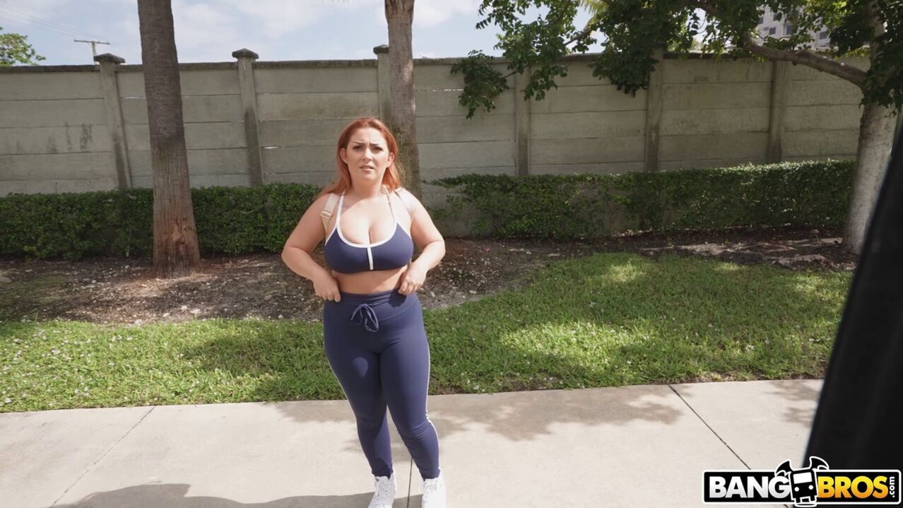 Chloe’s Big Boobs in The Bus