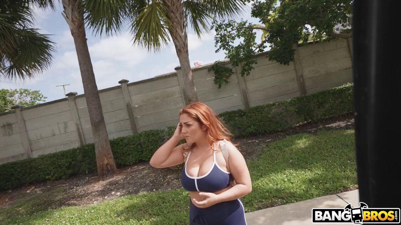 Chloe’s Big Boobs in The Bus