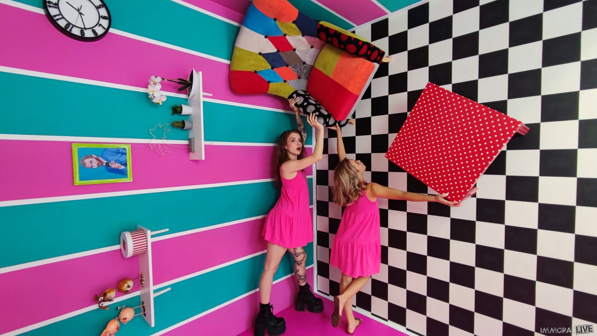 Selfie Museum is Hot Spot for Sorority Sluts - Part 1