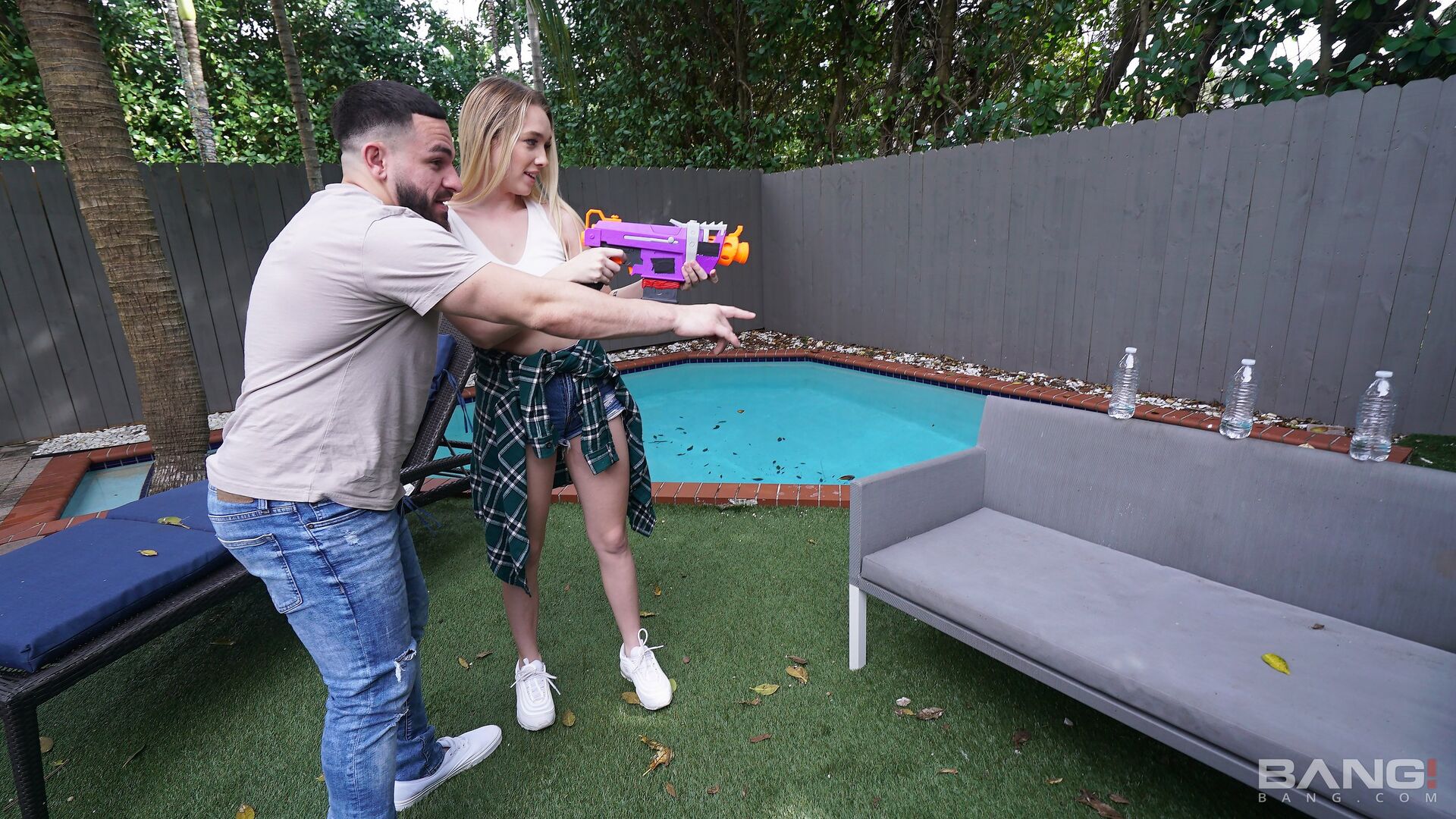 Teen Juliette Mint Takes A Fat Cock Up Her Snatch
