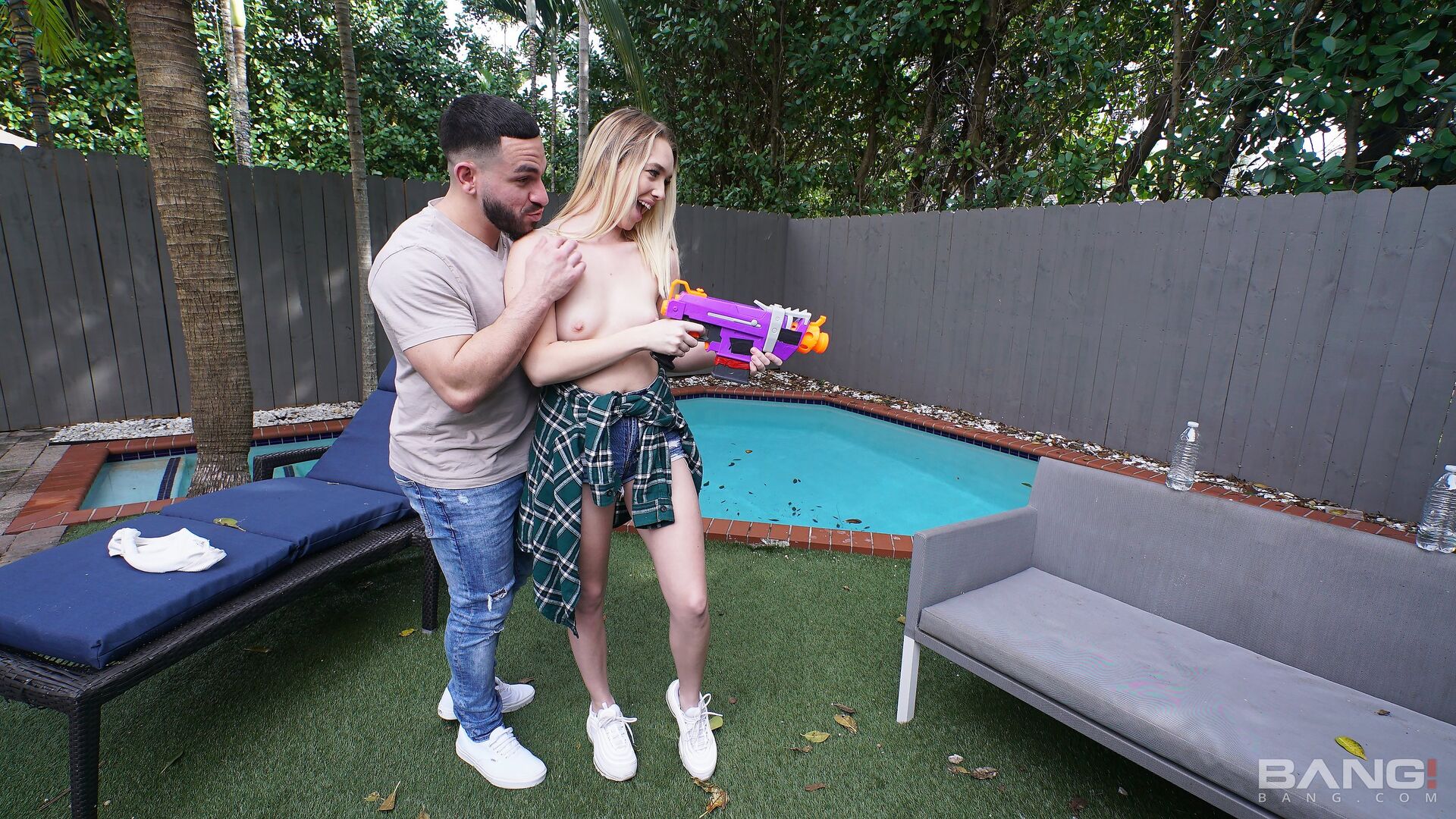 Teen Juliette Mint Takes A Fat Cock Up Her Snatch