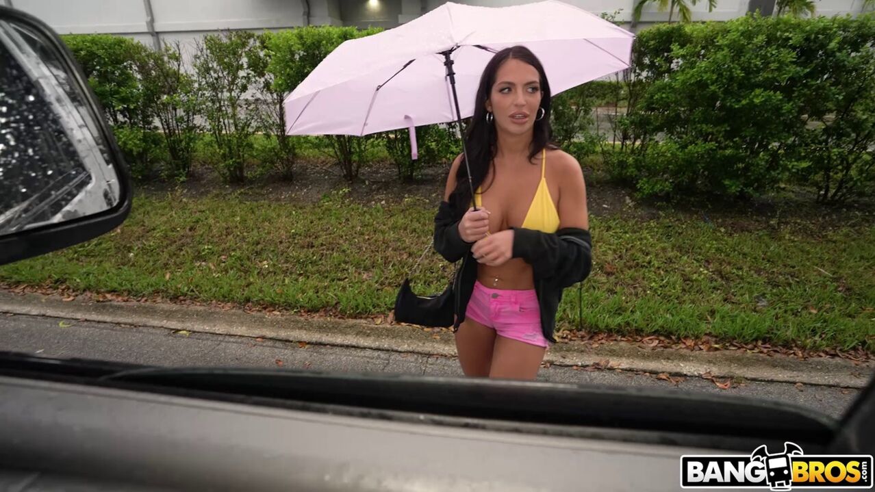 Busty Babe Gets Fucked on The Bus