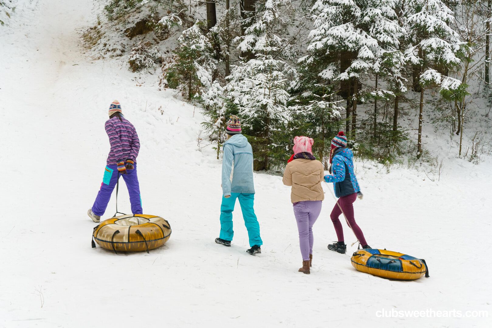 Snow bunnies 4