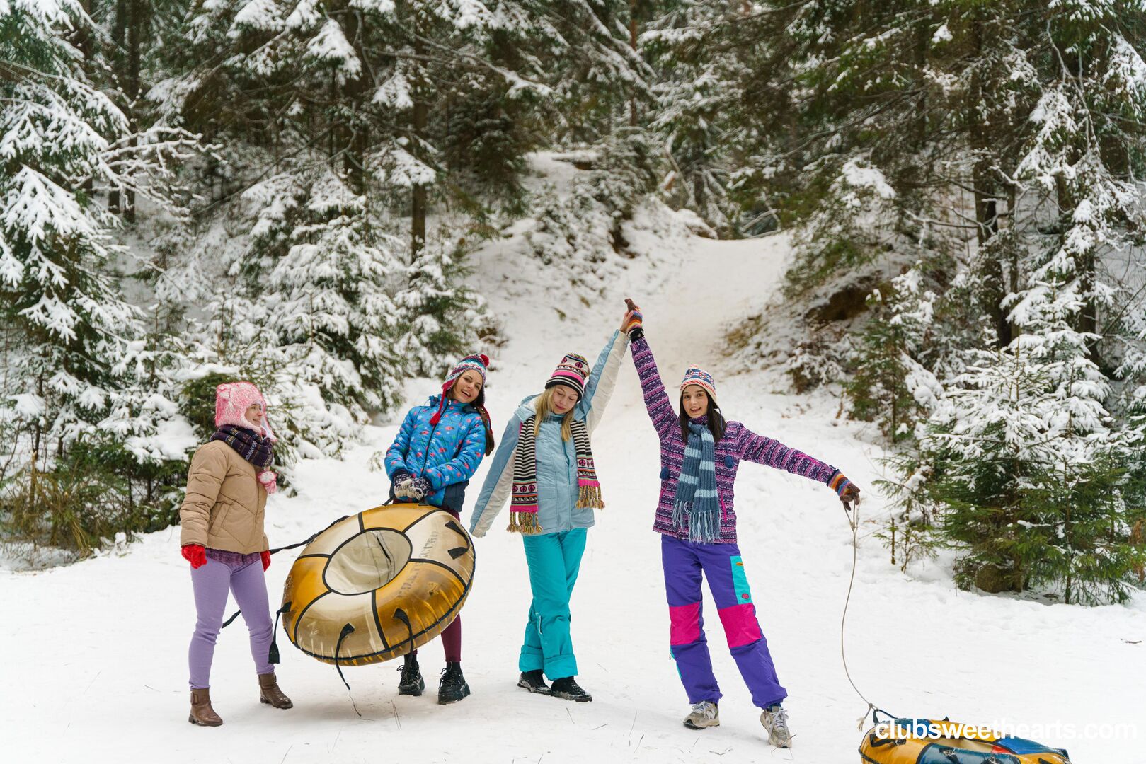 Snow bunnies 4