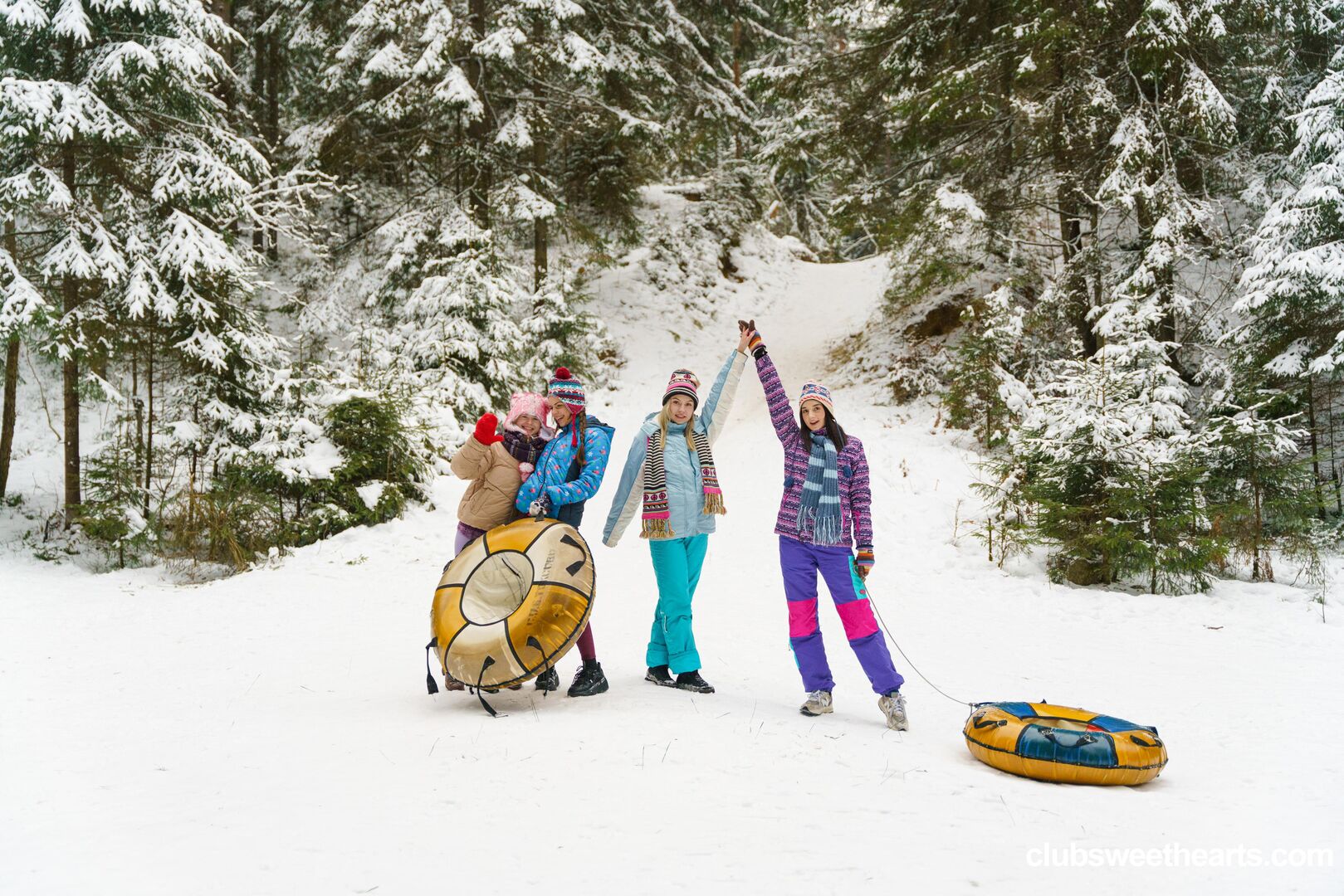 Snow bunnies 4