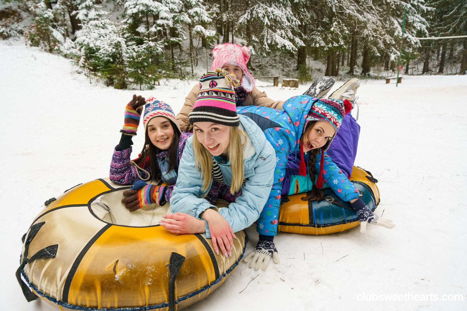 Snow bunnies 4