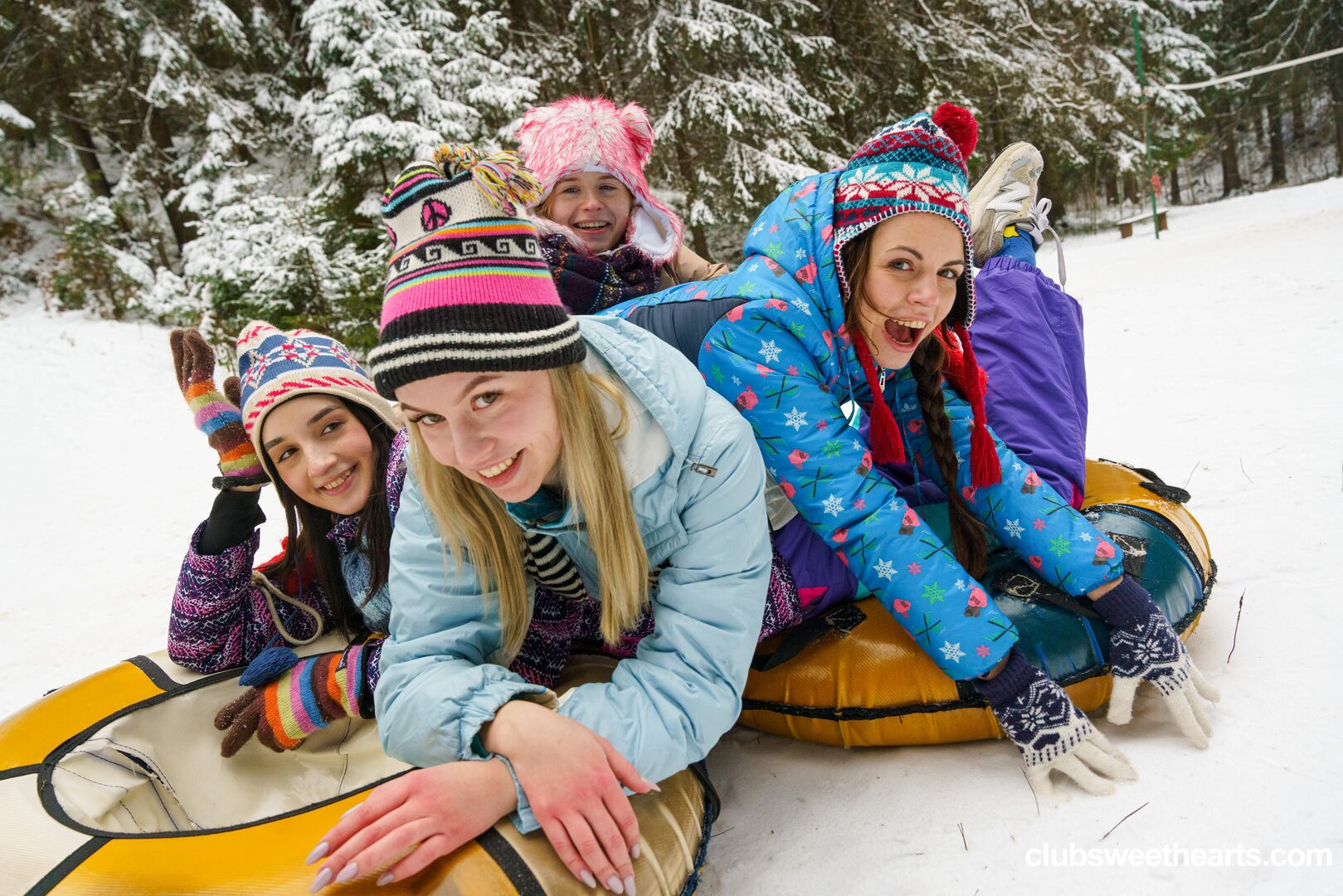 Snow bunnies 4