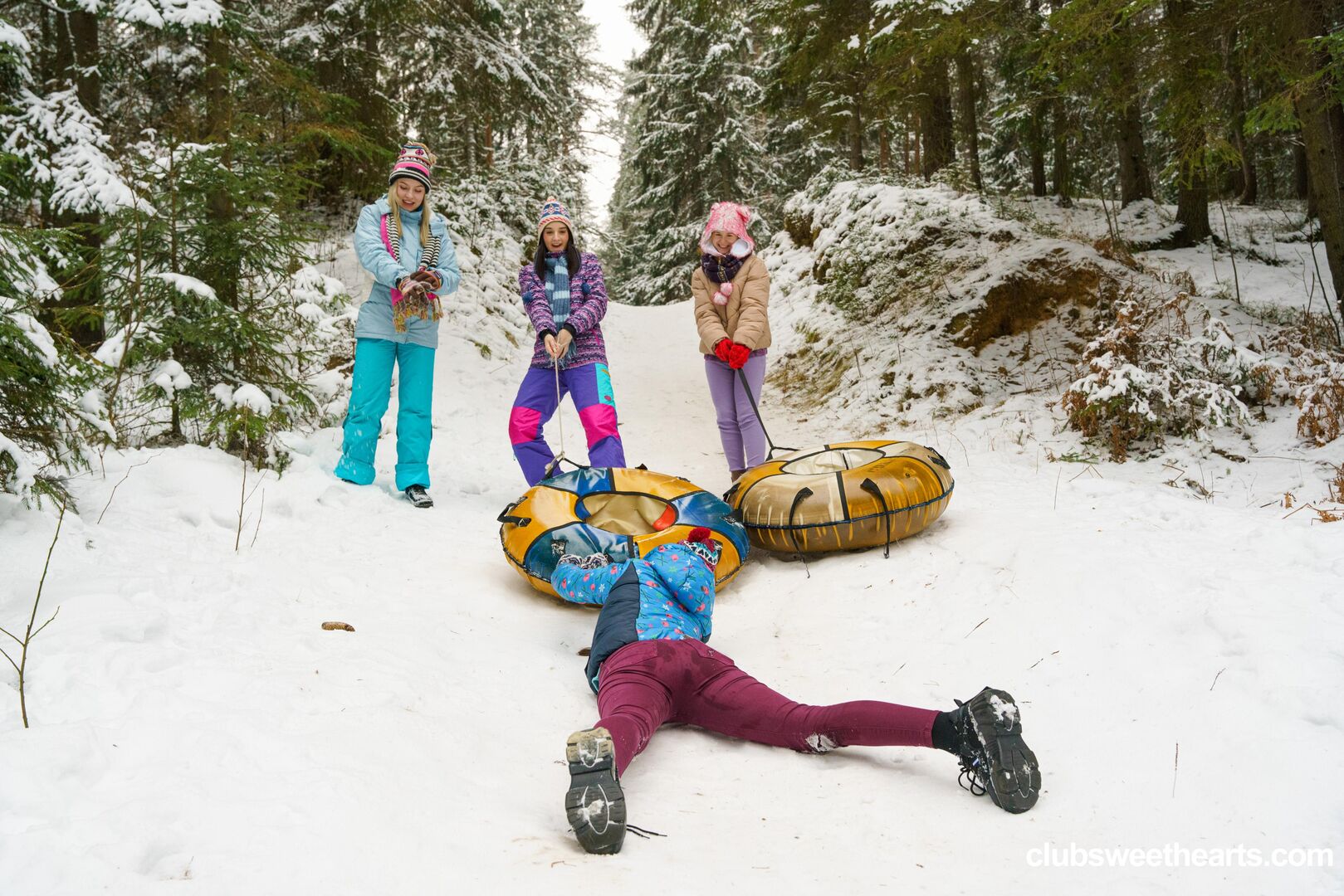 Snow bunnies 4