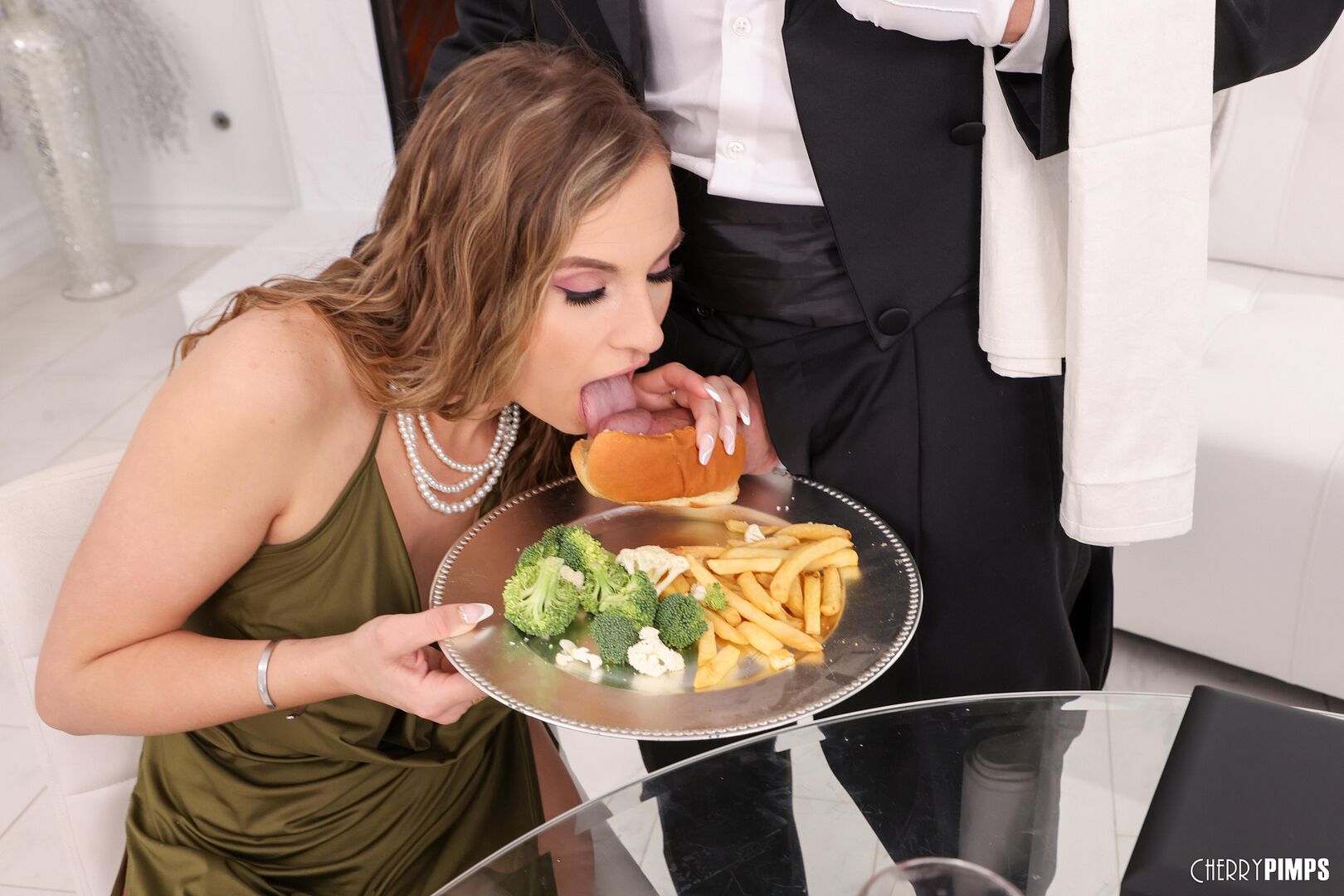 Kenzie Love Is Hungry For A Real Man's Cock