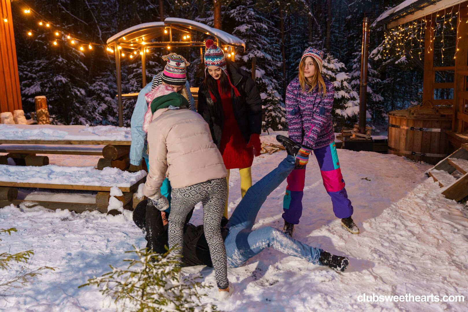 Snow bunnies 5