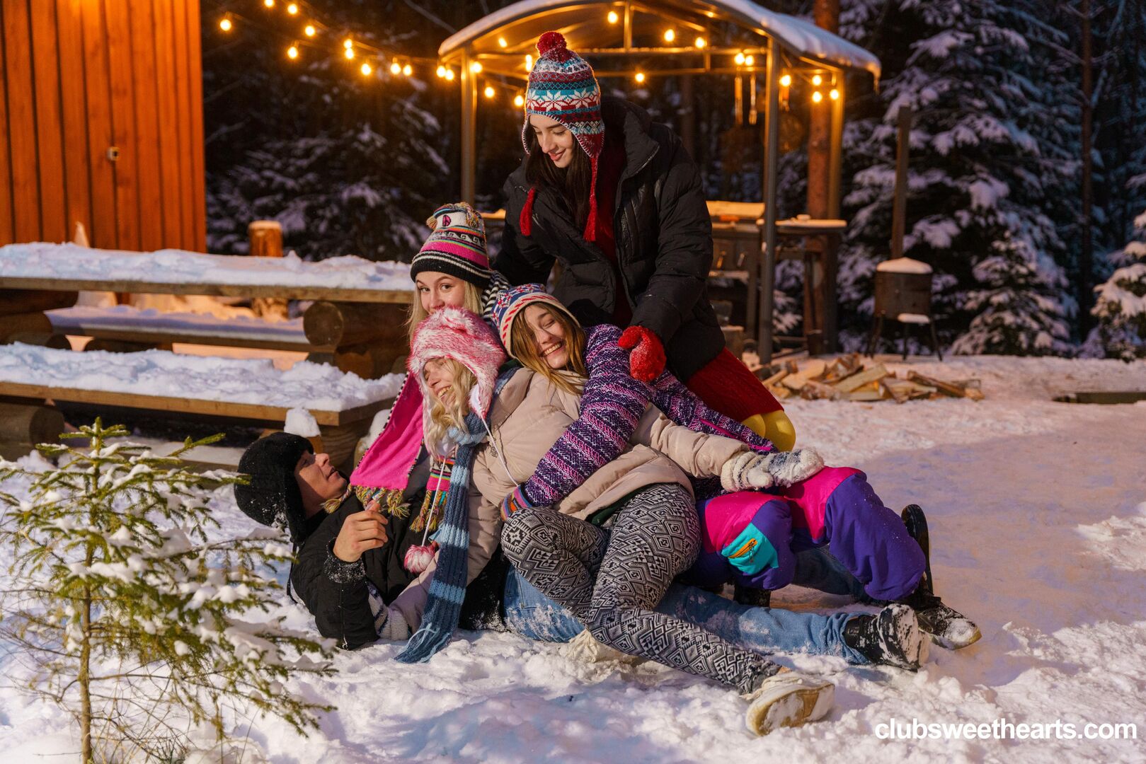 Snow bunnies 5