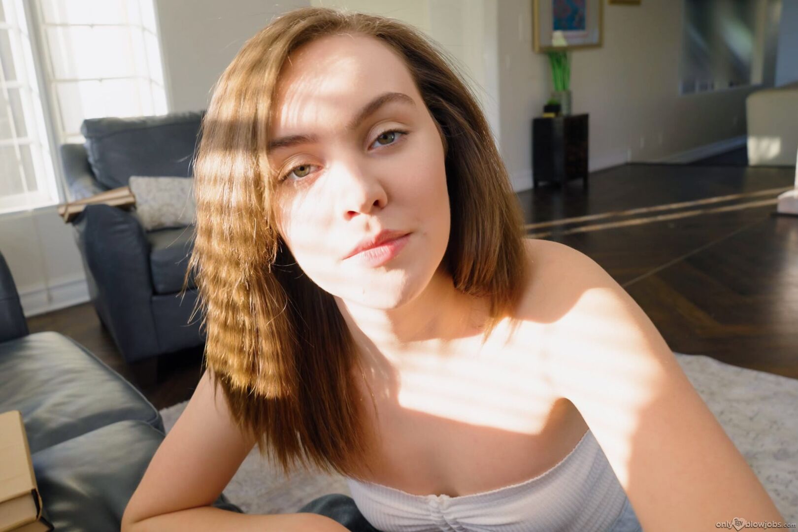 Freya Studies Hard Cock